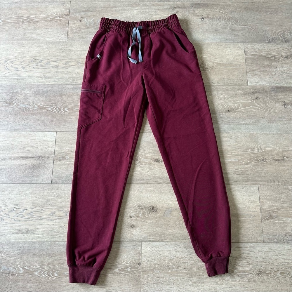 Figs High Waisted Zamora Joggers Scrub Pants Sz S/T Po#1877
